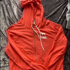Pink hoodie